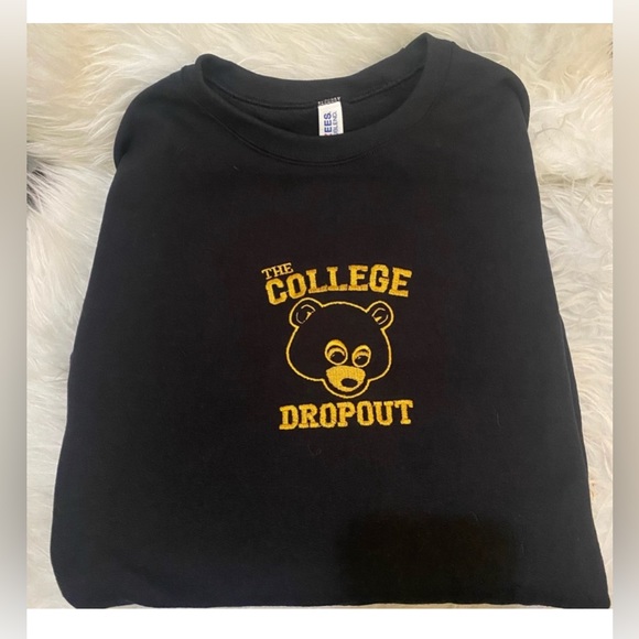 College pullover sweatshirt Sweater - Picture 2 of 4